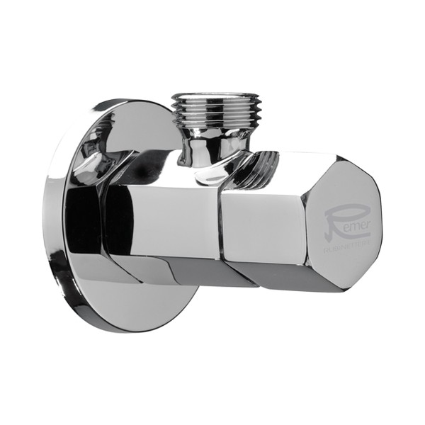 Кран шаровой 1/2-10 угловой наружная/цанга