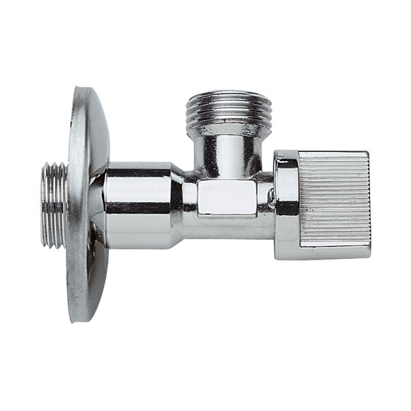 Кран шаровой 1/2 угловой наружная/наружная