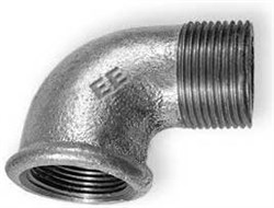 Угол переходной оцинкованный 3/4-1/2 внутренняя/наружная