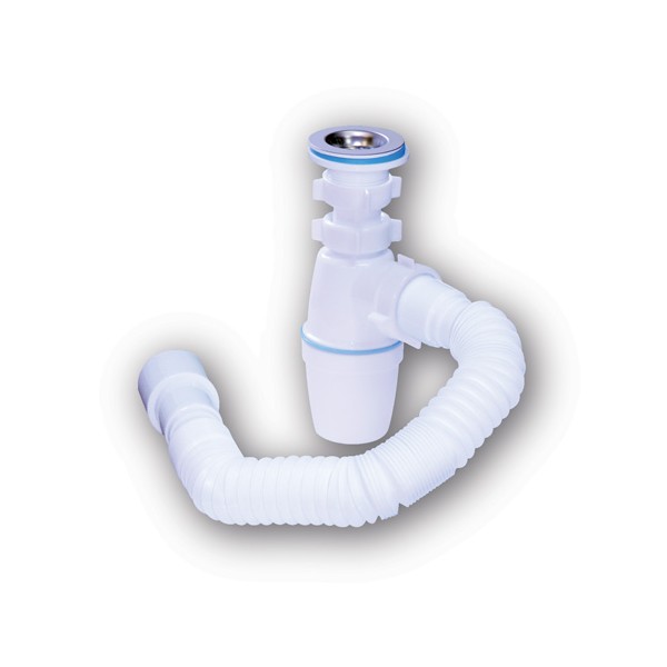 Сифон 1 1/4-40 с гофрой 40-40/50