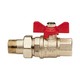 Кран шаровой 3/4 с американкой усиленный