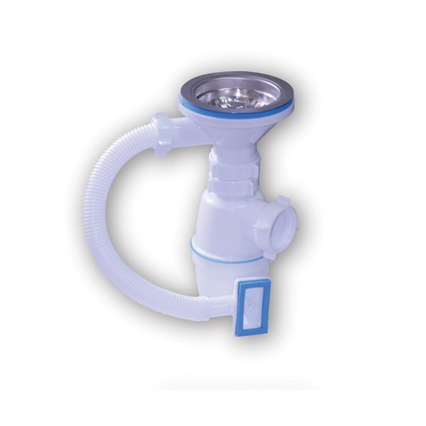 Сифон 1 1/2-113 с переливом