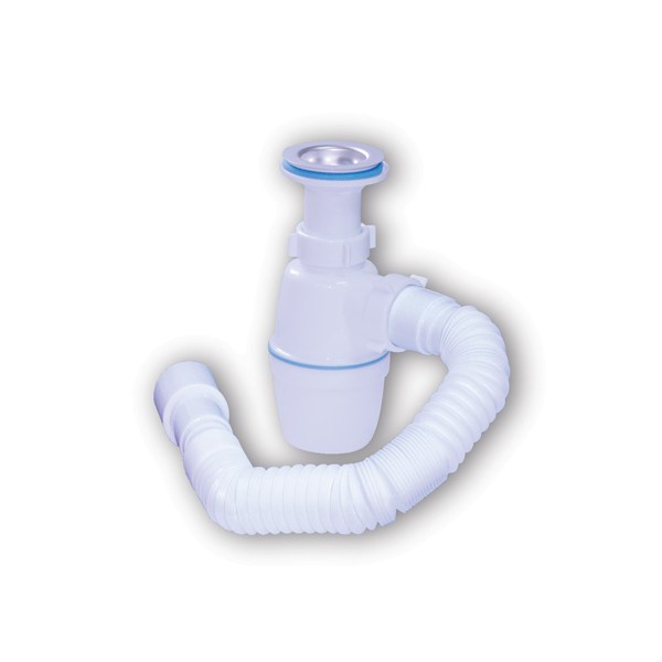 Сифон 1 1/2-40 с гофрой 40-40/50