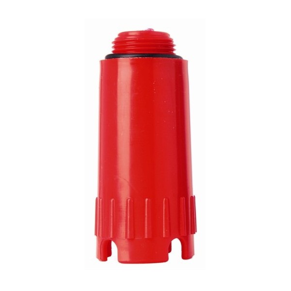 Заглушка тестовая 1/2 наружная красная