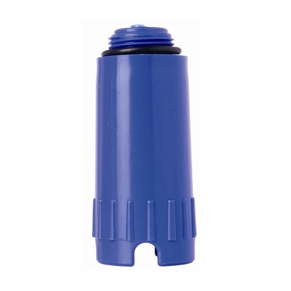 Заглушка тестовая 1/2 наружная синяя