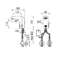 Сенсорный смеситель для умывальника COMPACTO
