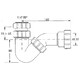 Сифон Р-образный 1 1/4-32 без выпуска