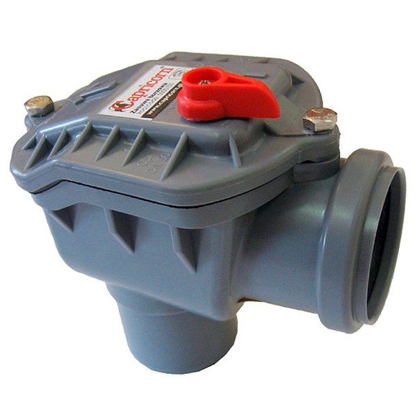 Канализационный обратный клапан вертикальный 50