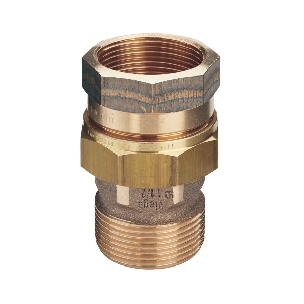Муфта американка 1/2 прямая бронза