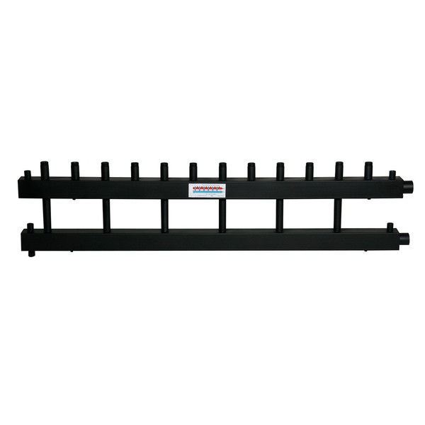 Коллектор для подключения котлов 1 1/2-1" 8 выходов 360 кВт KK-25M/125/40/8 Дублер