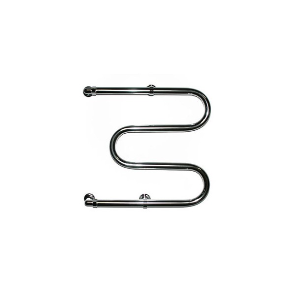 Полотенцесушитель нержавеющая сталь М-образный 600-600-2.2 с полочкой