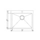 Мойка кухонная врезная Eco Marino SMB-6151