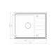 Мойка кухонная врезная Eco Roma SMR-6150A