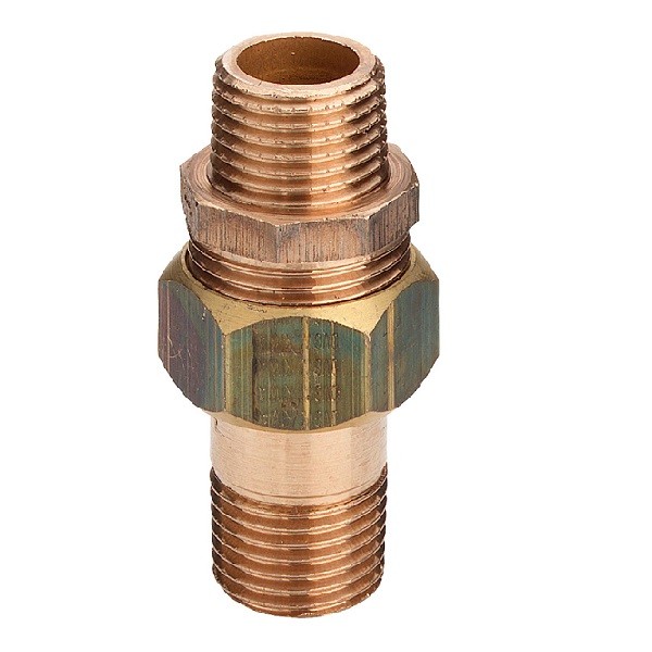 Муфта американка 1" прямая латунь наружная/наружная