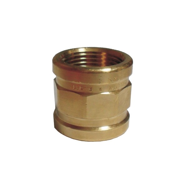 Муфта бронза 1"