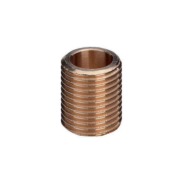 Ниппельная резьба бронза 1/2