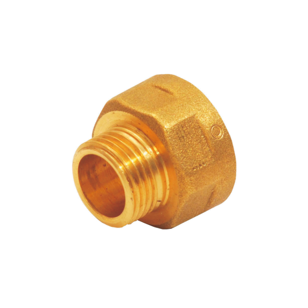 Переход латунный 3/4 внутренняя - 1/2 наружная