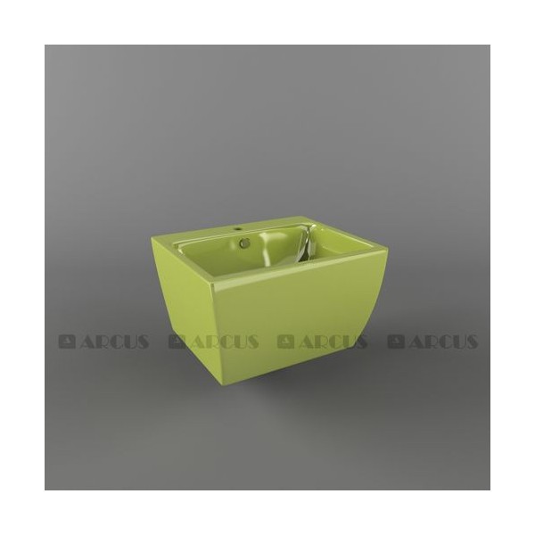 Раковина подвесная салатовая