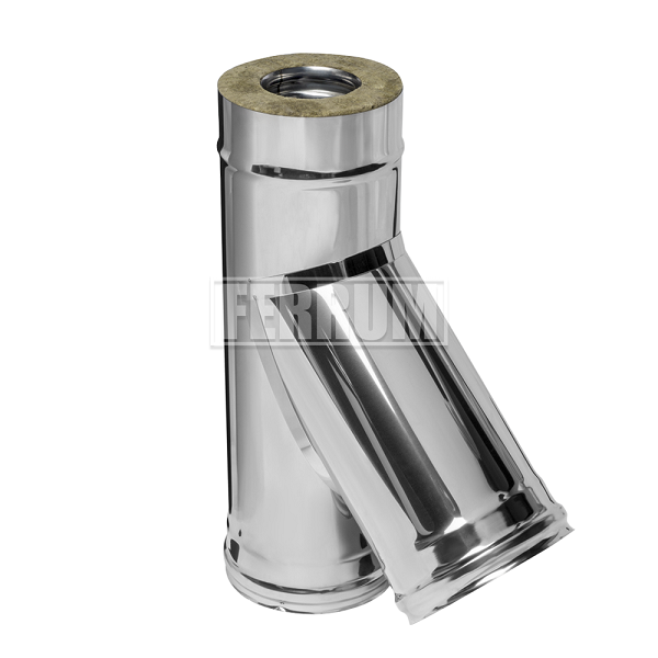 Сэндвич тройник 135° 120-200 К 430-0.8 мм нержавейка