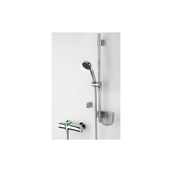 Смеситель для душевой кабины с душевым комплектом термостатический Eterna