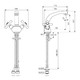Смеситель для умывальника Ретро BA119AA