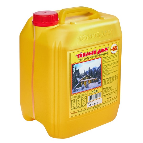Теплоноситель "ТЕПЛЫЙ ДОМ" 50л до -65*С