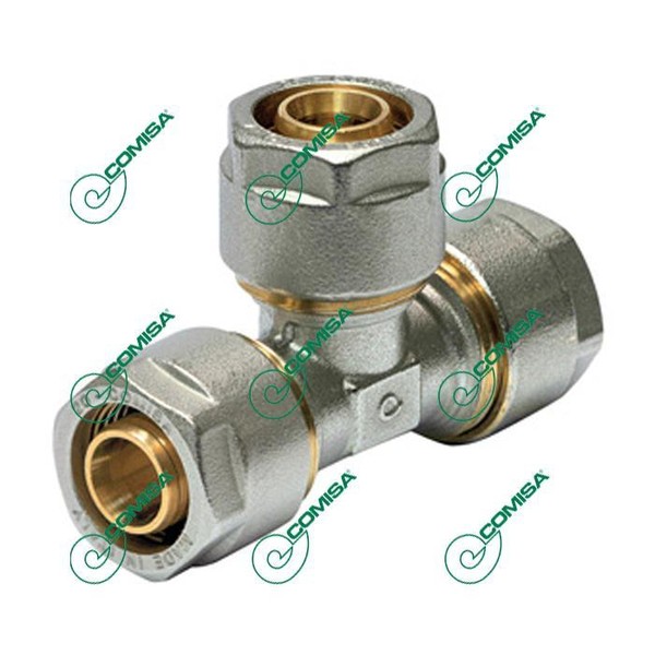 Тройник обжимной 20-20-20