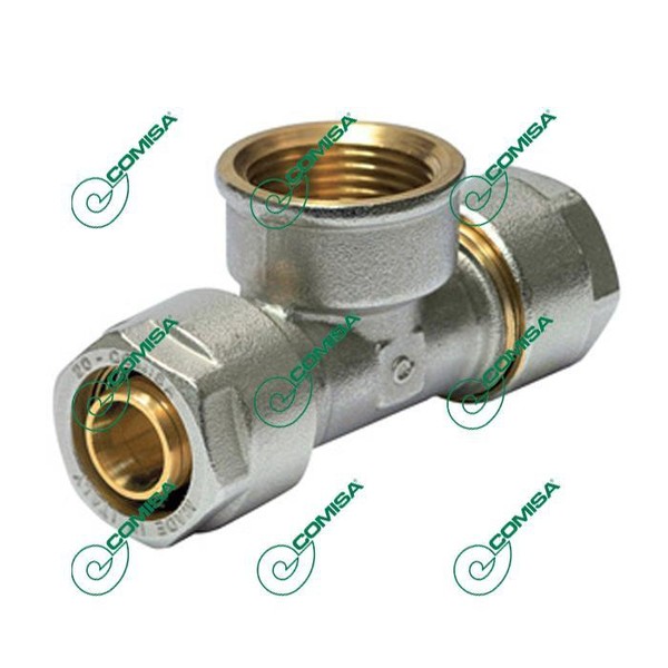 Тройник обжимной 26-3/4-26 внутренняя