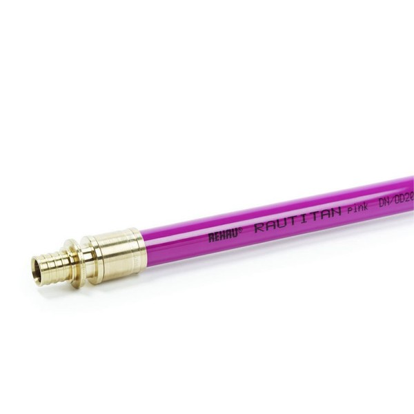 Труба RAUTITAN pink для отопления 20x2.8 бухта 120 м