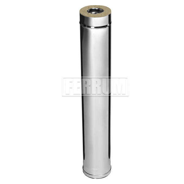 Труба сэндвич 115-200 К L=0.25 м 430-0.8 мм нержавейка