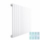 Трубчатый радиатор Соло В 1-300-50 белый (RAL 9016)